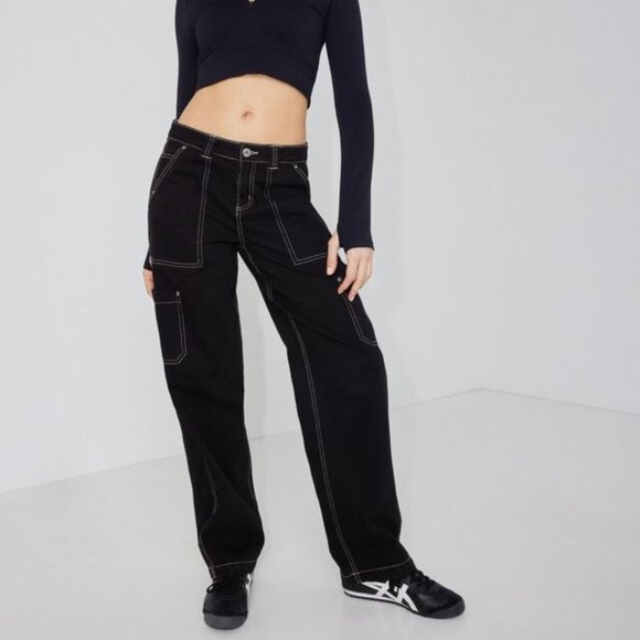 Black Dani Carpenter Pant - Picture 1 of 5